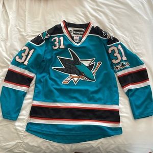 Signed Niemi jersey, San Jose Sharks
